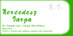 mercedesz varga business card