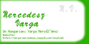 mercedesz varga business card